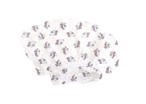 Простынь для люльки Elegance (ёжики с цветами