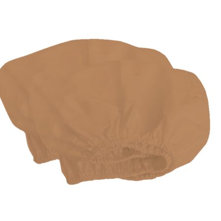 Простынь на резинке для кровати 140*200 см (мокко