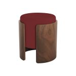 Пуф Lagom (бордовый FiberGuard