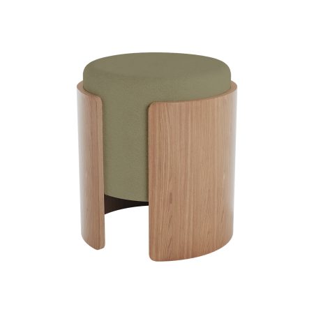 Пуф Lagom (серо-зеленый FiberGuard