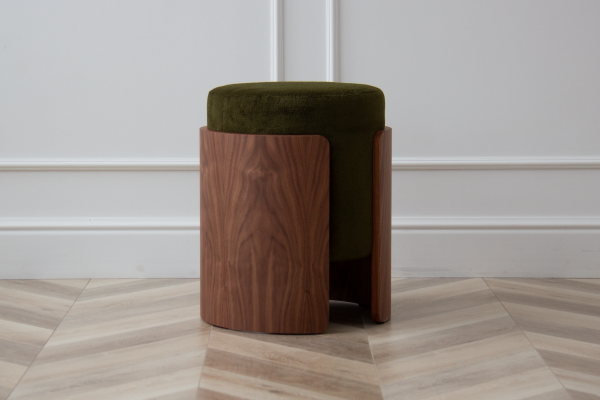 Пуф Lagom (зеленый, орех) — изображение 3