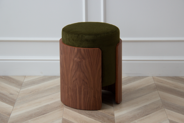 Пуф Lagom (зеленый, орех) — изображение 4