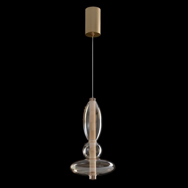 Светильник подвесной Crystal Lux QUASAR SP10W LED AMBER — изображение 2