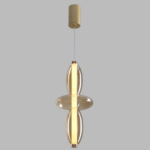 Светильник подвесной Crystal Lux QUASAR SP14W LED AMBER — изображение 3