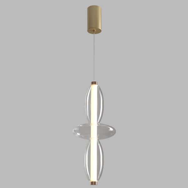 Светильник подвесной Crystal Lux QUASAR SP14W LED TRANSPARENT — изображение 3