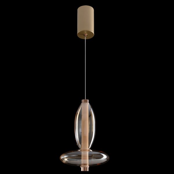 Светильник подвесной Crystal Lux QUASAR SP7W LED AMBER — изображение 4