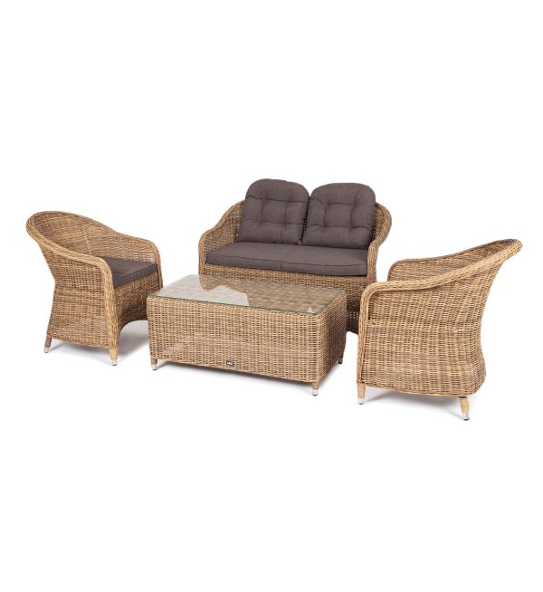 "Равенна" лаунж-зона из искусственного ротанга