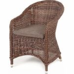 "Равенна" плетеное кресло из искусственного ротанга