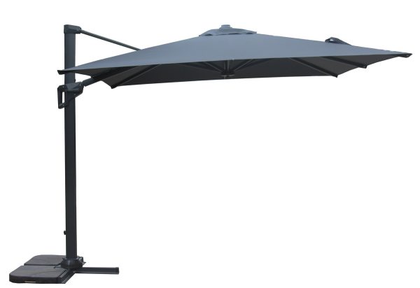 "Римини" зонт уличный 3х4м на боковой алюминиевой опоре