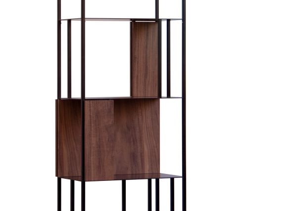 Сет №2 из панелей для стеллажа Stripe (орех) — изображение 3