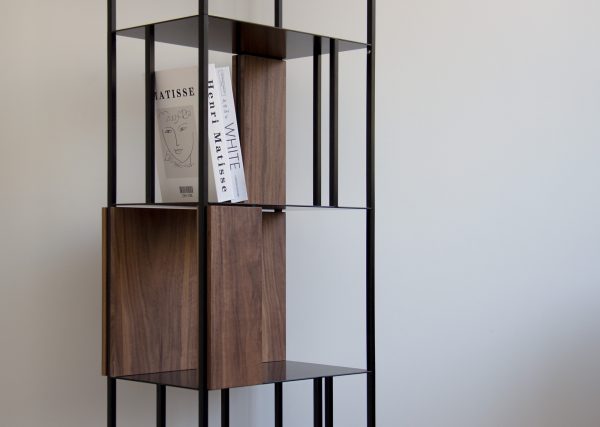 Сет №2 из панелей для стеллажа Stripe (орех) — изображение 4