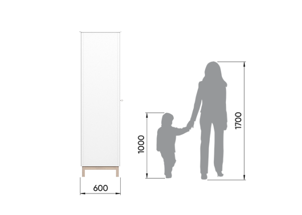 Шкаф Classic 3-х створчатый (белый) — изображение 4