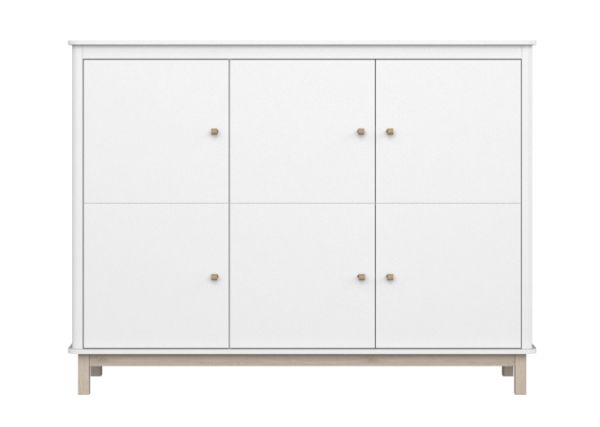 Шкаф Classic низкий (белый)