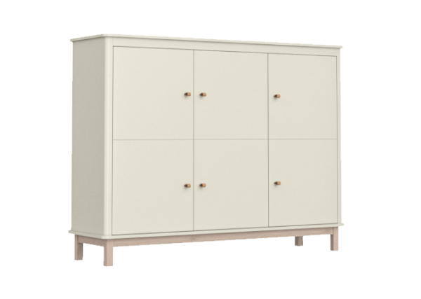 Шкаф Classic низкий (молочный) — изображение 2