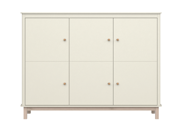 Шкаф Classic низкий (молочный)