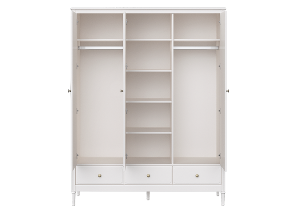 Шкаф Elit 3-х створчатый (белый) — изображение 4