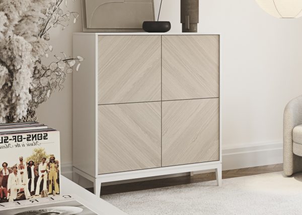 Шкаф Fjord 4 двери (белый) — изображение 3