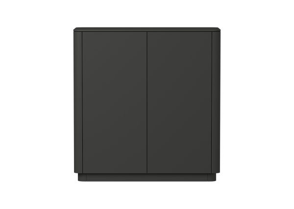 Шкаф Tammi 2 двери низкий (черный)