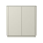 Шкаф Tammi 2 двери низкий (молочный)