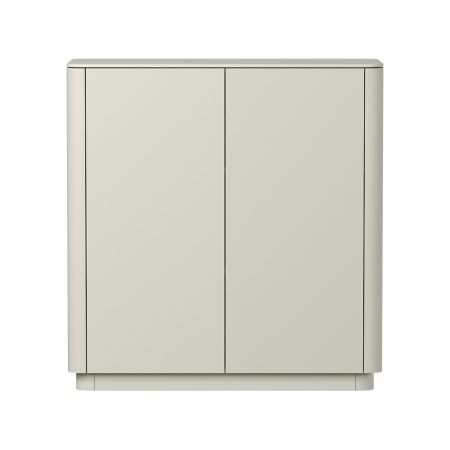 Шкаф Tammi 2 двери низкий (молочный)