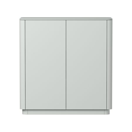 Шкаф Tammi 2 двери низкий (светло-серый)
