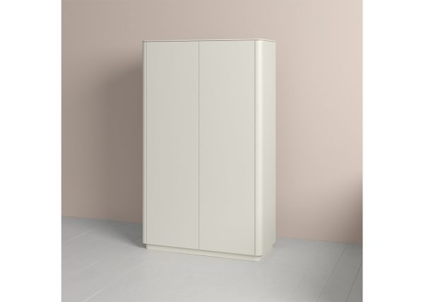 Шкаф Tammi 2-х створчатый высокий (молочный) — изображение 4
