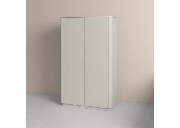 Шкаф Tammi 2-х створчатый высокий (серо-бежевый) — изображение 4