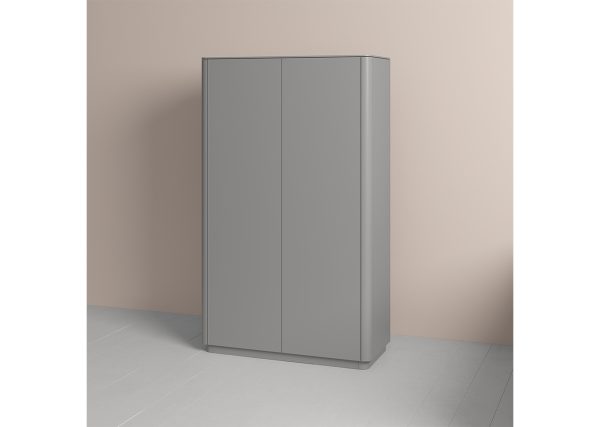 Шкаф Tammi 2-х створчатый высокий (серый) — изображение 4