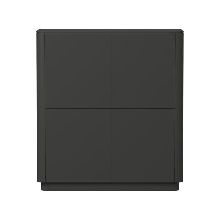 Шкаф Tammi 4 двери (черный)