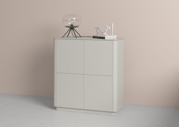 Шкаф Tammi 4 двери (серо-бежевый) — изображение 4