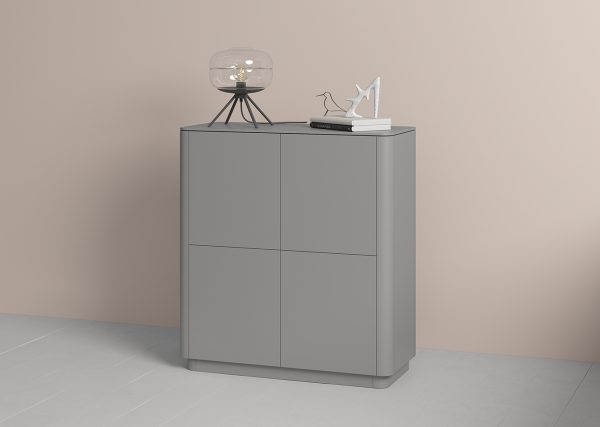 Шкаф Tammi 4 двери (серый) — изображение 3