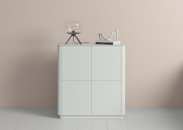 Шкаф Tammi 4 двери (светло-серый) — изображение 3