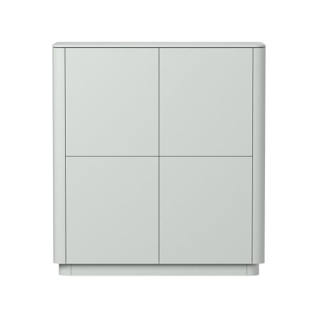 Шкаф Tammi 4 двери (светло-серый)