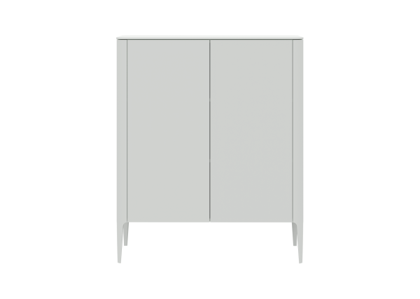 Шкаф Type 2 двери низкий (белый)