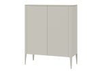 Шкаф Type 2 двери низкий (молочный) — изображение 2