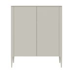 Шкаф Type 2 двери низкий (молочный)