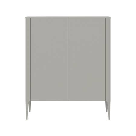 Шкаф Type 2 двери низкий (серо-бежевый)