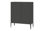 Шкаф Type 2 двери низкий (темно-серый) — изображение 2