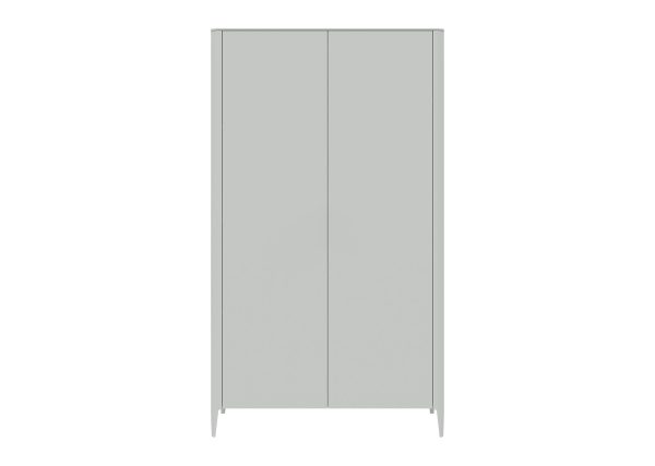 Шкаф Type 2-х створчатый высокий (светло-серый)