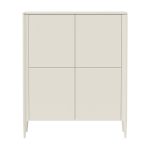 Шкаф Type 4 двери (молочный)