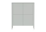 Шкаф Type 4 двери (светло-серый)