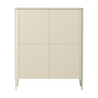 Шкаф Type oak 4 двери (молочный)