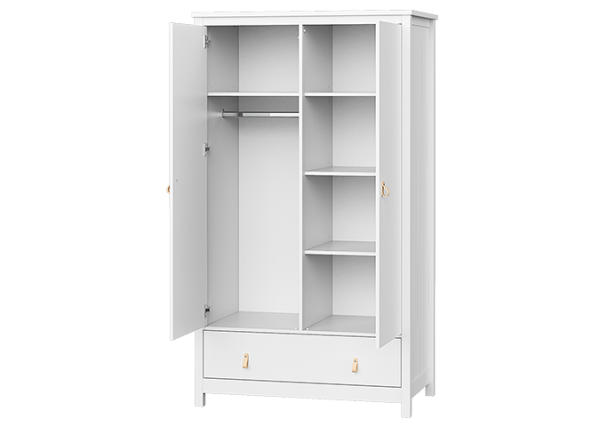 Шкаф Wood 2-х створчатый (белый) — изображение 4