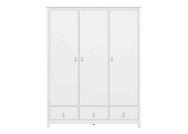 Шкаф Wood 3-х створчатый (белый)