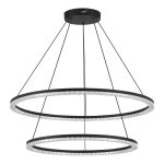 SL1018.403.02 Светильник подвесной ST-Luce черный/прозрачный LED 1*96W 4000K EUCLIDICS — изображение 2