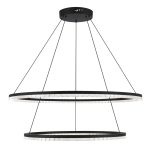 SL1018.403.02 Светильник подвесной ST-Luce черный/прозрачный LED 1*96W 4000K EUCLIDICS — изображение 3