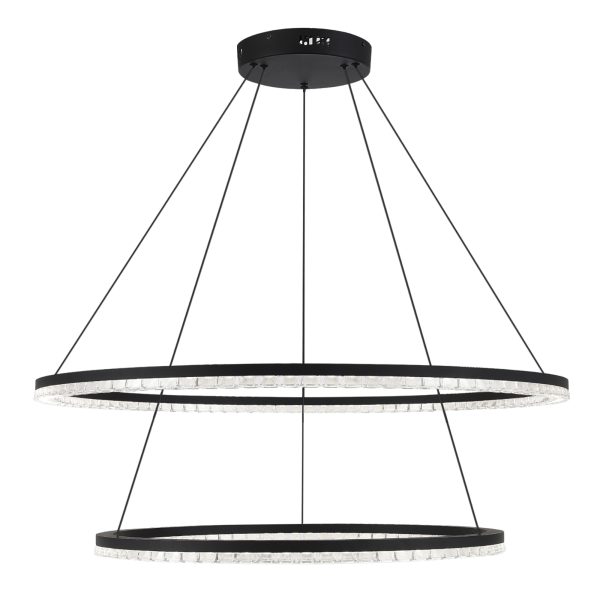 SL1018.403.02 Светильник подвесной ST-Luce черный/прозрачный LED 1*96W 4000K EUCLIDICS — изображение 3