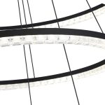 SL1018.403.03 Светильник подвесной ST-Luce черный/прозрачный LED 1*130W 4000K EUCLIDICS — изображение 4