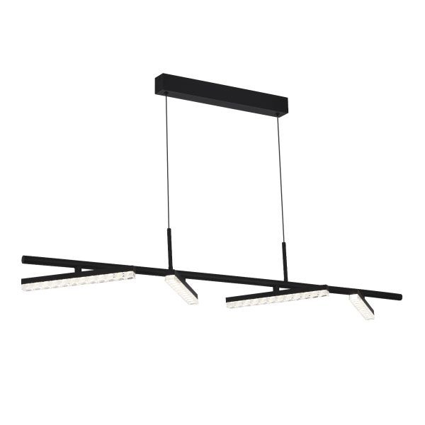 SL1018.403.04 Светильник подвесной ST-Luce черный/прозрачный LED 1*32W 4000K EUCLIDICS — изображение 3