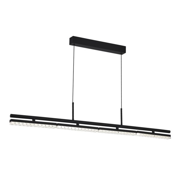 SL1018.403.04 Светильник подвесной ST-Luce черный/прозрачный LED 1*32W 4000K EUCLIDICS — изображение 5